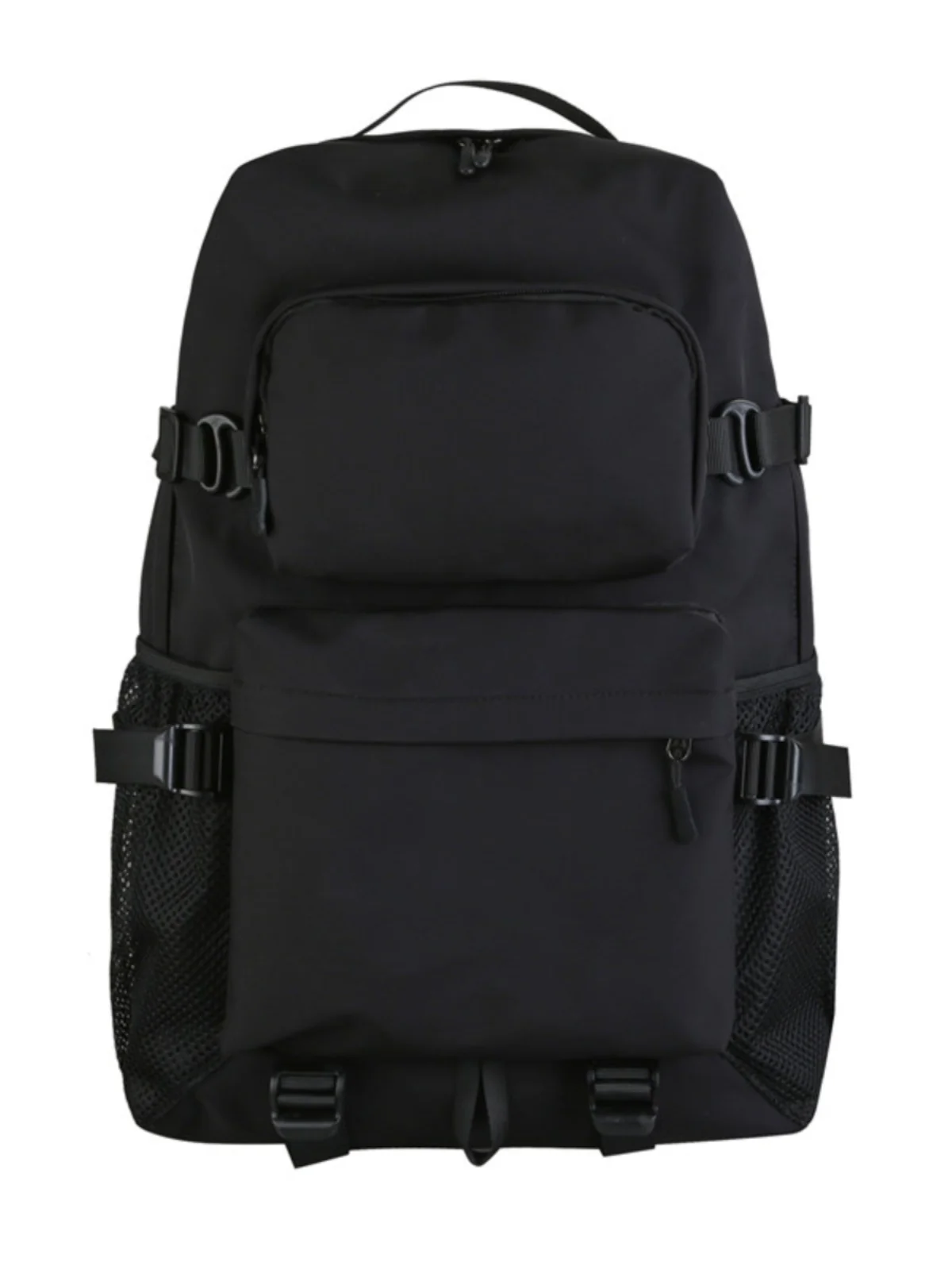 Outdoor Large Capaci Waterproof Men's Bapa Travel Bag Student Bookbag Nylon Material Zipper Closure Modern Neutral Sle