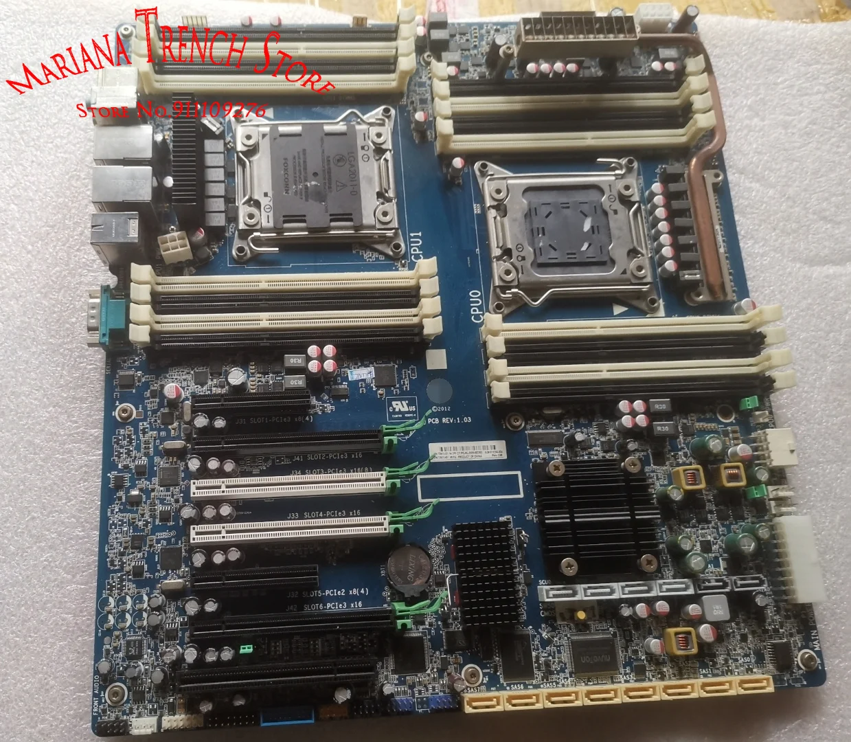 

Материнская плата для ПК HP Z820 Tower PC REV1.03 708610-001 618266-004