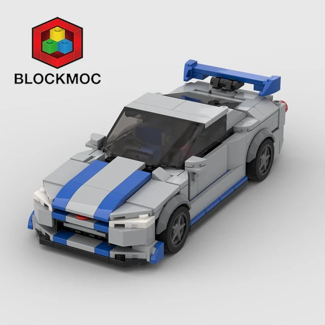 Buy Nissan Skyline R34, Fast & Furious Block Set - Lego Compatible