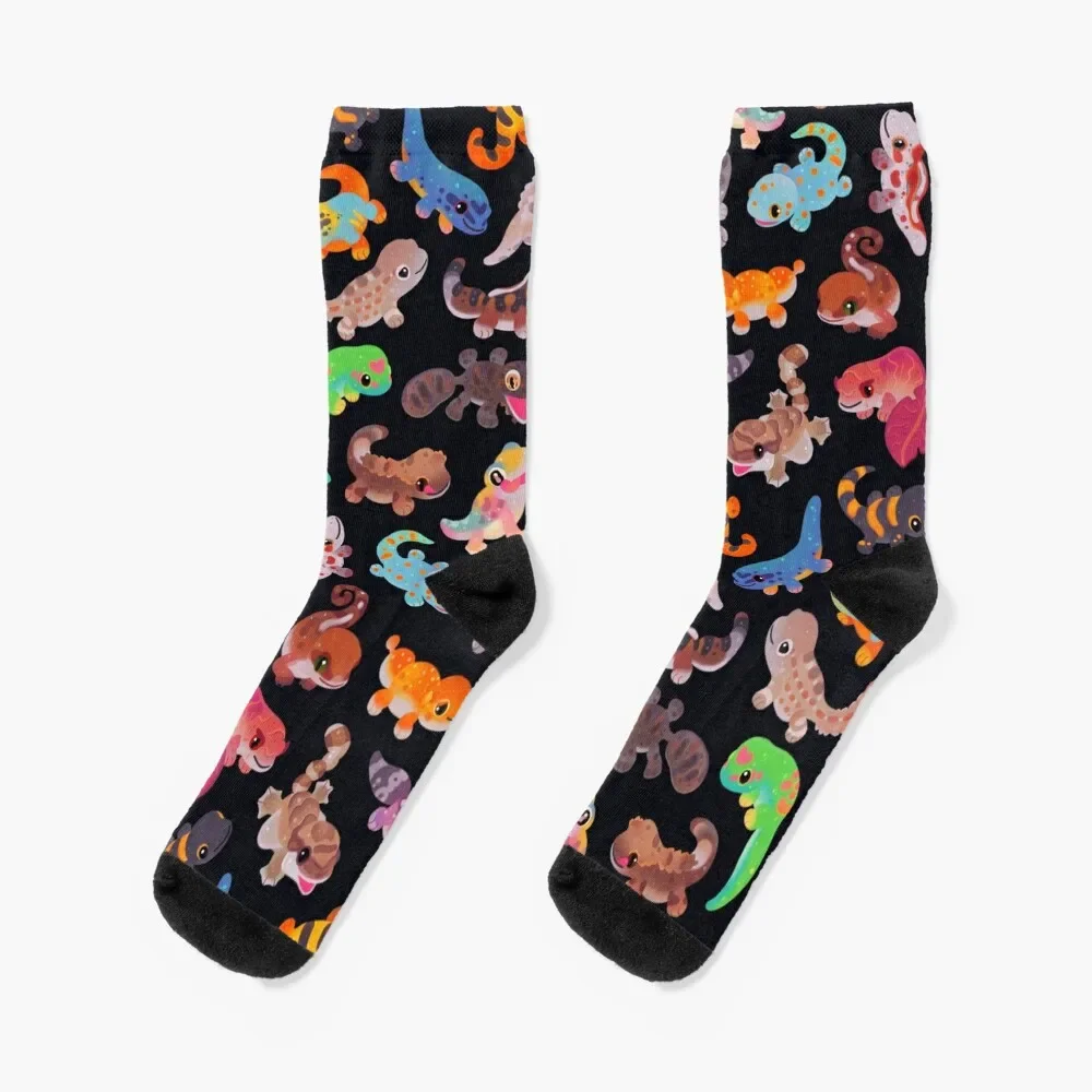 

Gecko Socks set kawaii custom sports gift Woman Socks Men's