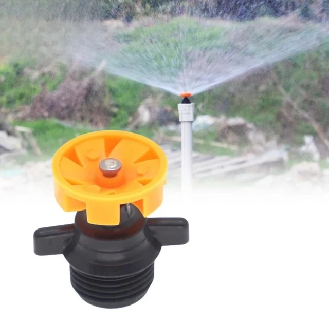 360 Degree Rotating Irrigation Nozzle Turning Sprinkler Garden Lawn Irrigation 1/2 Inch Male Thread Automatic Rotating Sprinkler