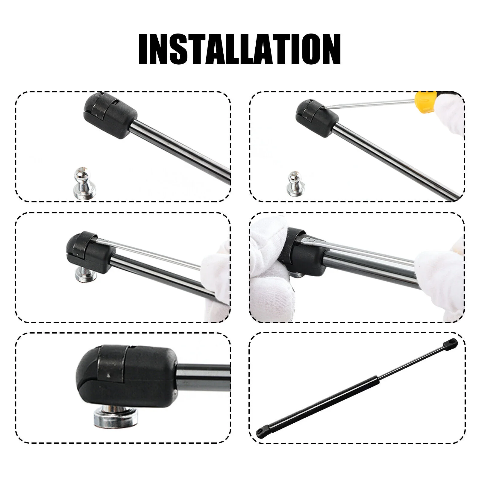 Front Hood Lift Supports Shock Struts 51237060550 For BMW E90 E91 E92 E93 F30 325i 325xi 328i 328xi 330i 330xi 335d 335is 335xi