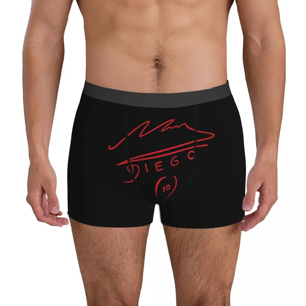 Diego Armando DIOS Underpants Breathbale Panties Male Underwear Print Shorts Boxer Briefs vincenzo bellini i puritani juan diego florez · nino machaidze