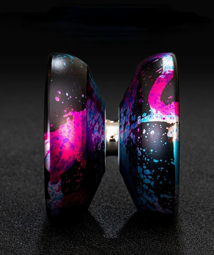 Yo-yo Professionnel Pour Débutants Et Adultes - Couleurs Noir Bleu Argenté, WATIEOBOO