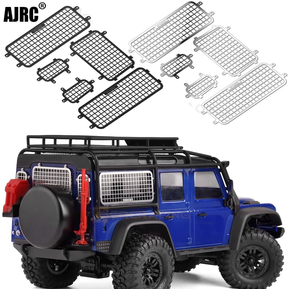 Rc Truck And Trailer TRX-4 Chassis Armor Kit - Stainless Steel Skid Plates  For Traxxas RC