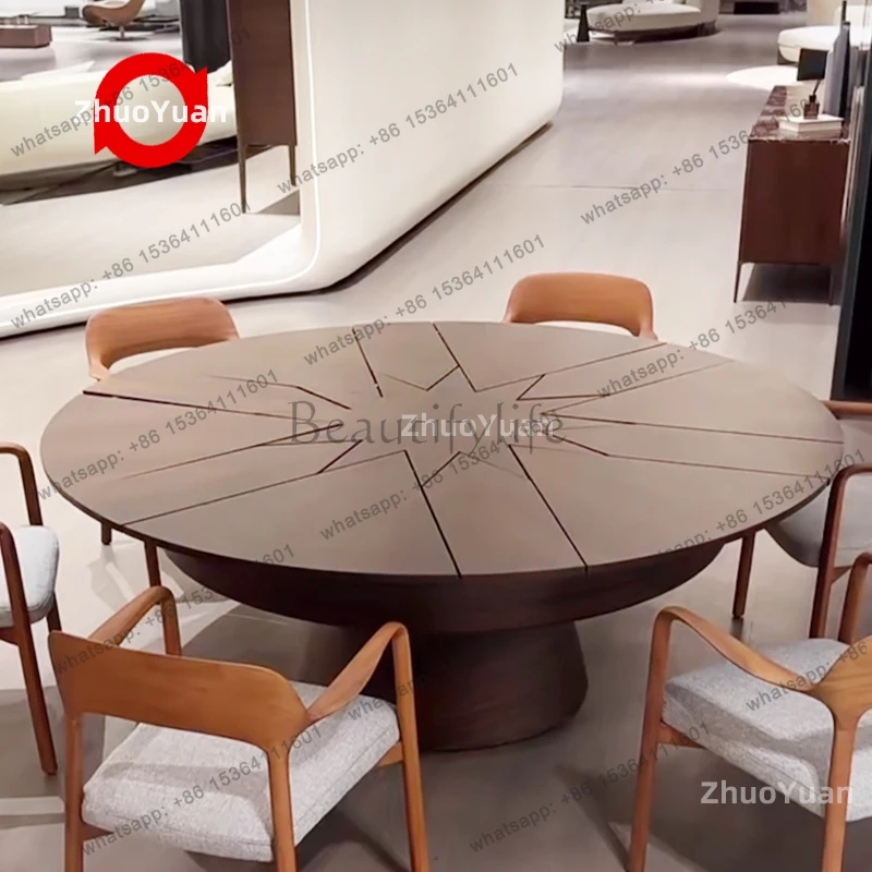 Expandable Walnut Dining Table 5