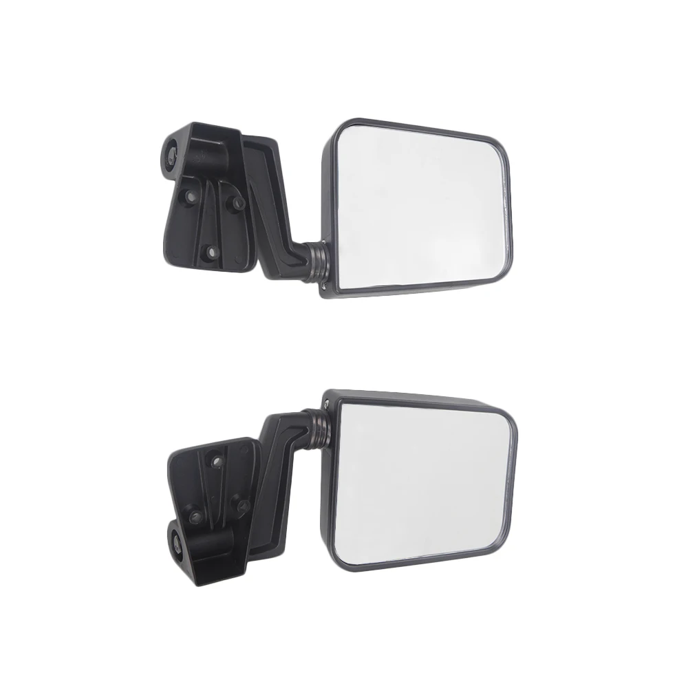 1 Pair Manual Rearview Mirror For Jeep Wrangler TJ 1996 1997 1998 1999 2000-2006 Front Left Right Door Rear View Side Mirrors