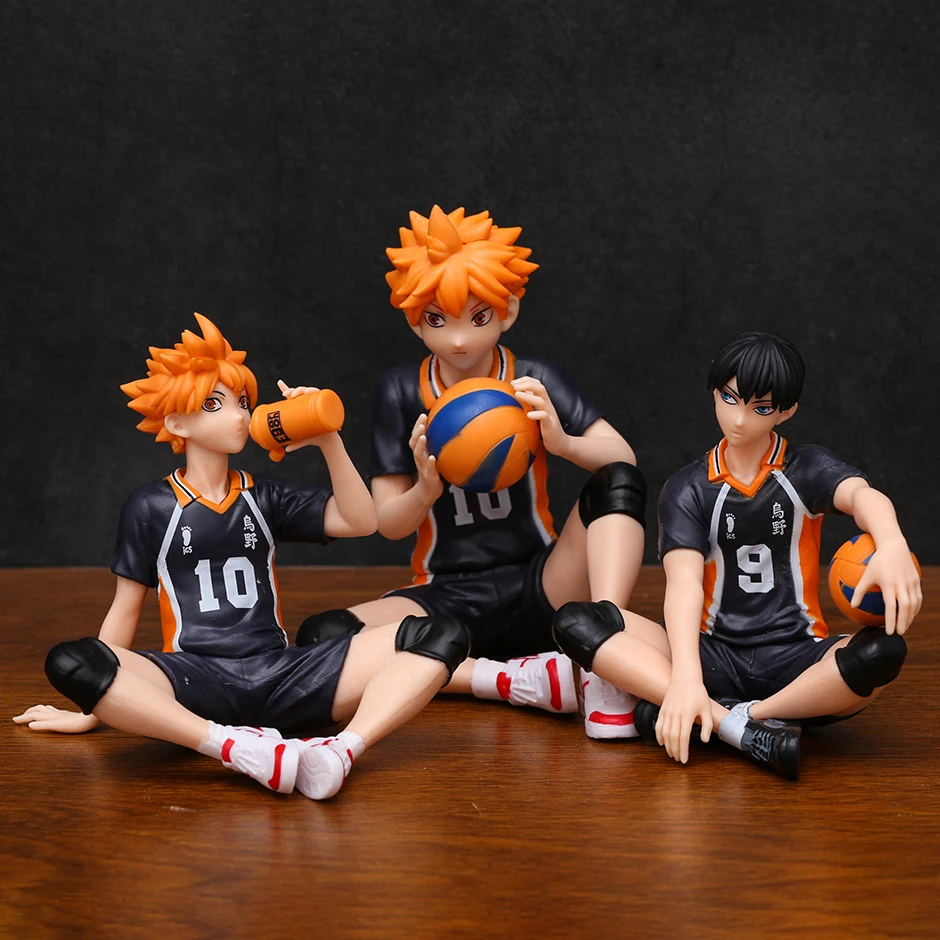 

Haikyuu!! Tobio Kageyama Hinata Shoyo Noodle Stopper Figure Figurine Collection Model Doll Toy