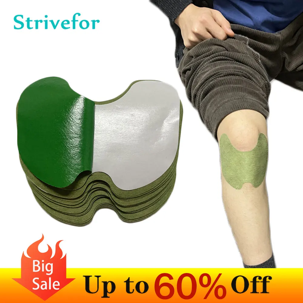 

8/24/40pcs Wormwood Knee Patch Joint Muscle Aches Pain Relief Medical Plaster Arthritis Analgesic Self-Heating Herbal Sticker