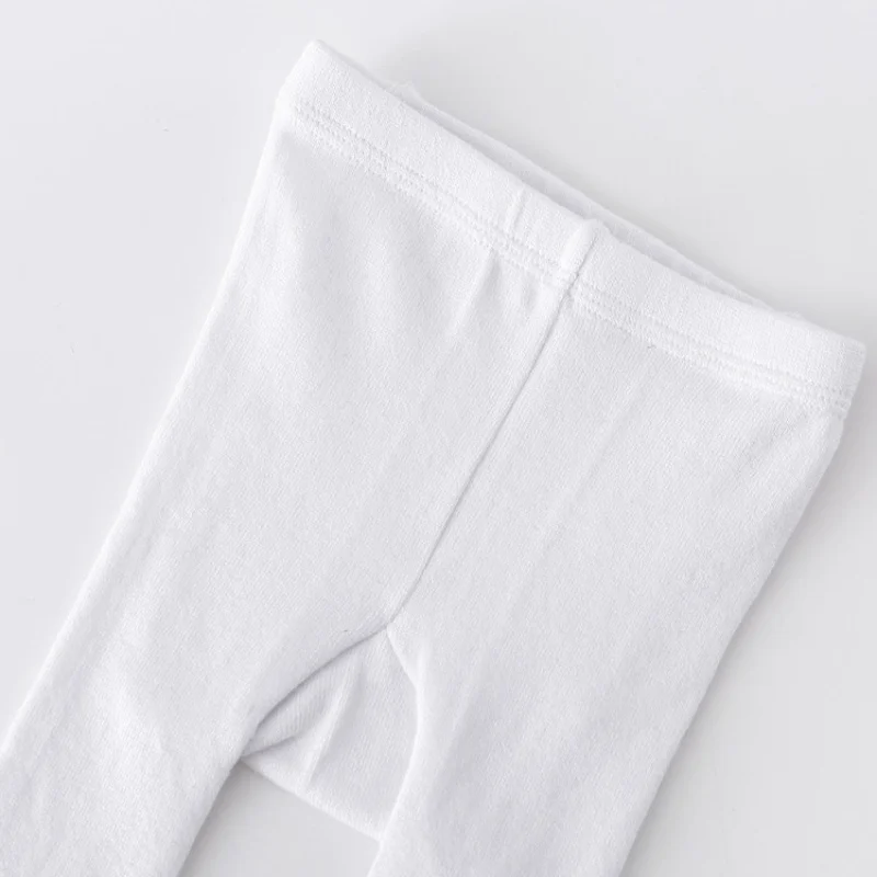 Infant Baby Girls Tights Knitted Stockings Girls Cotton Soft Newborn Leggings Casual White Black Pantyhose 0-2Years Old knit tights,girls pantyhose,children stockings