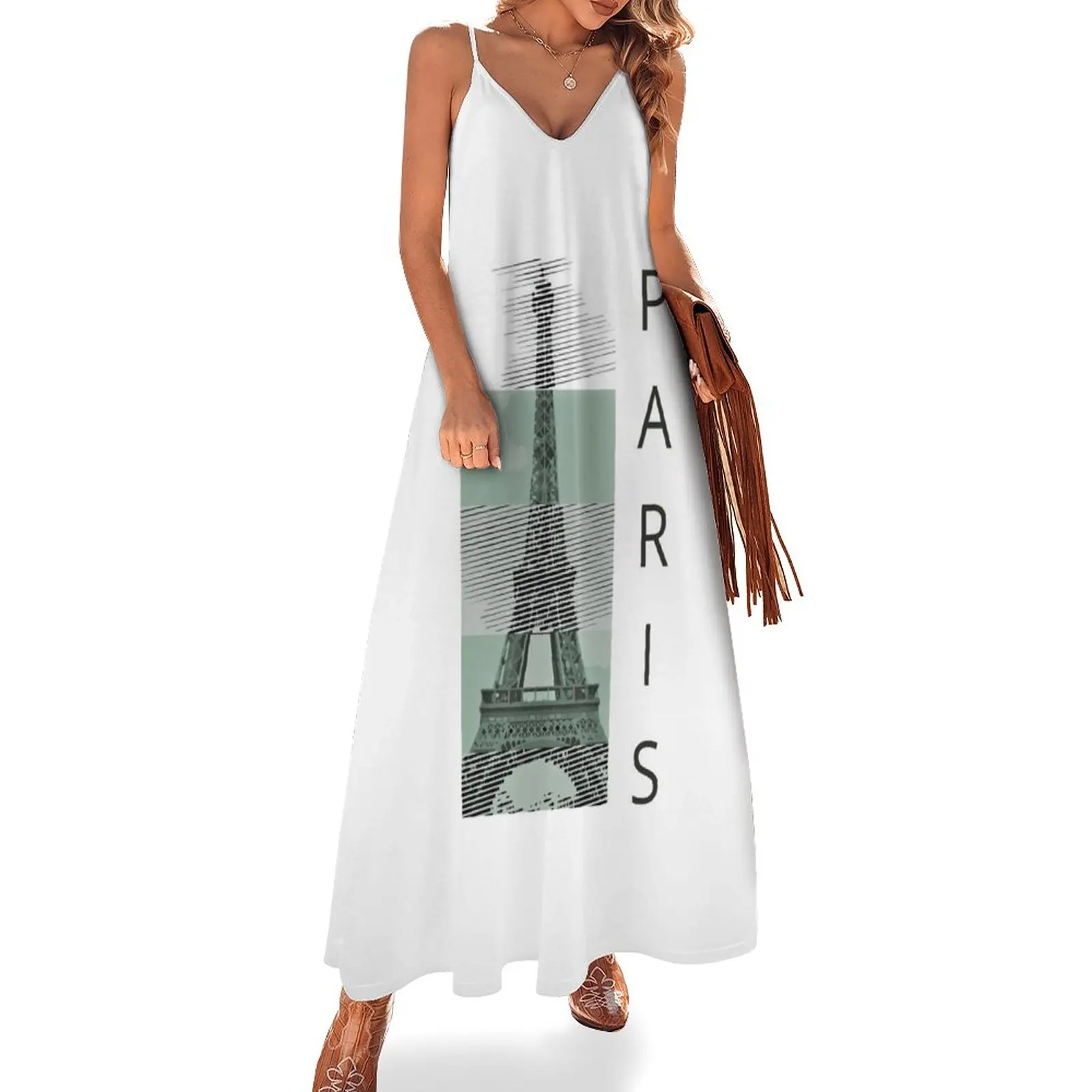 

Paris Sleeveless Dress summer clothes fairy dress wedding dresses for parties
