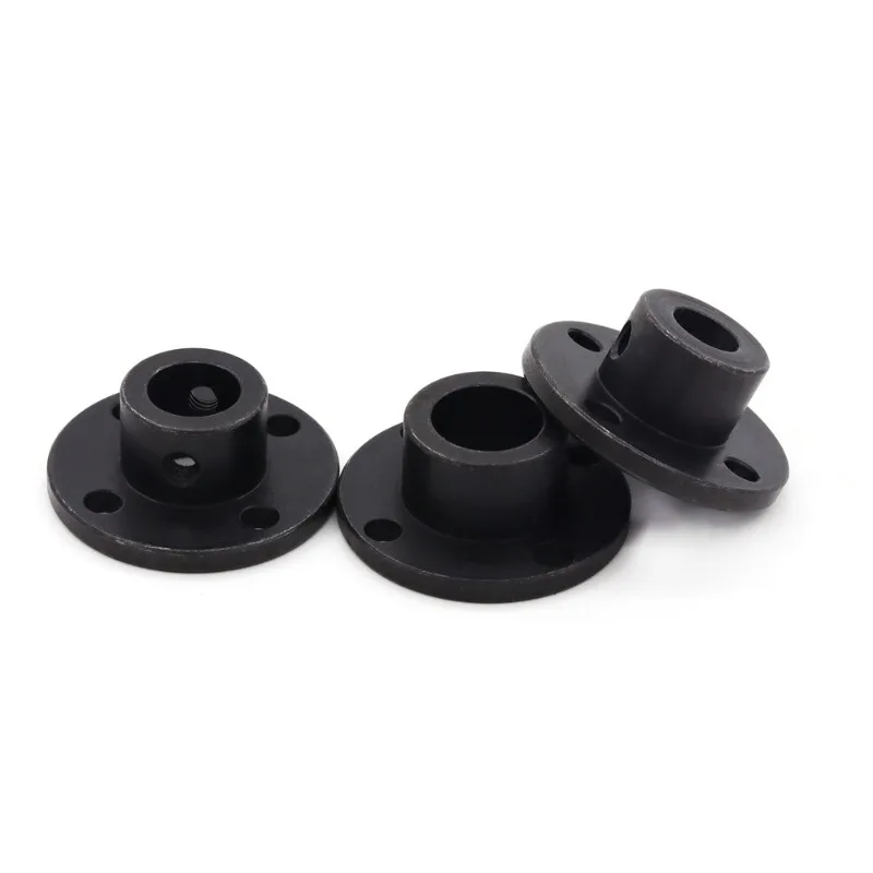6mm/8mm/10mm/12mm Rigid Flange Coupling Motor Guide Shaft Coupler Support Connector 45# Steel