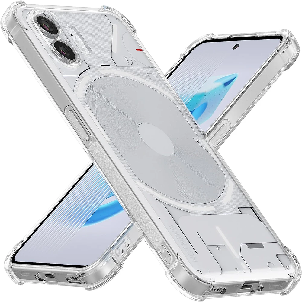Thick Shockproof Clear Soft Cover Case