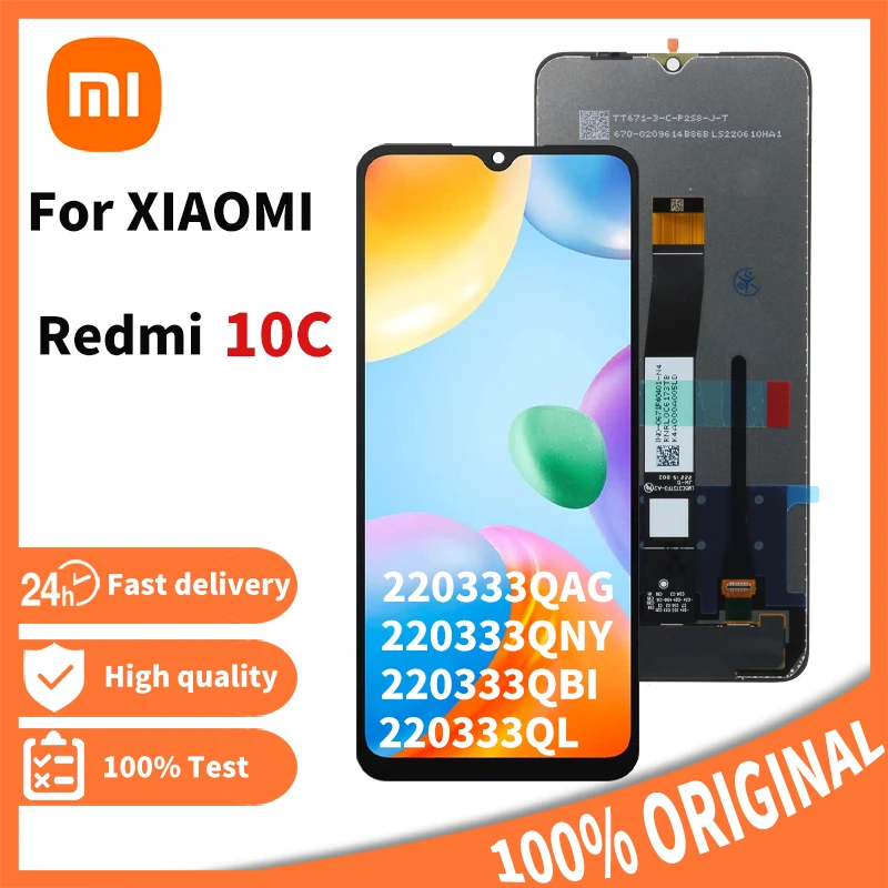 6-71-Original-For-Xiaomi-Redmi-10c-LCD-Display-Touch-Screen-Digitizer ...