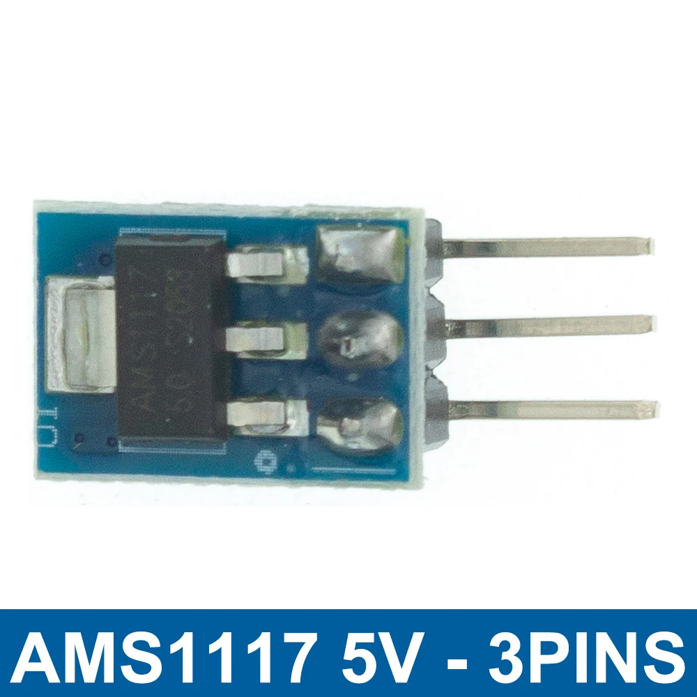 12v To 5v 10 Pcs DC-DC 3 Pins AMS1117 3.3V DC 4.75V-12V To 3.3V Voltage Regulator Step Down Power Supply 800mA Buck Module Buck Converter