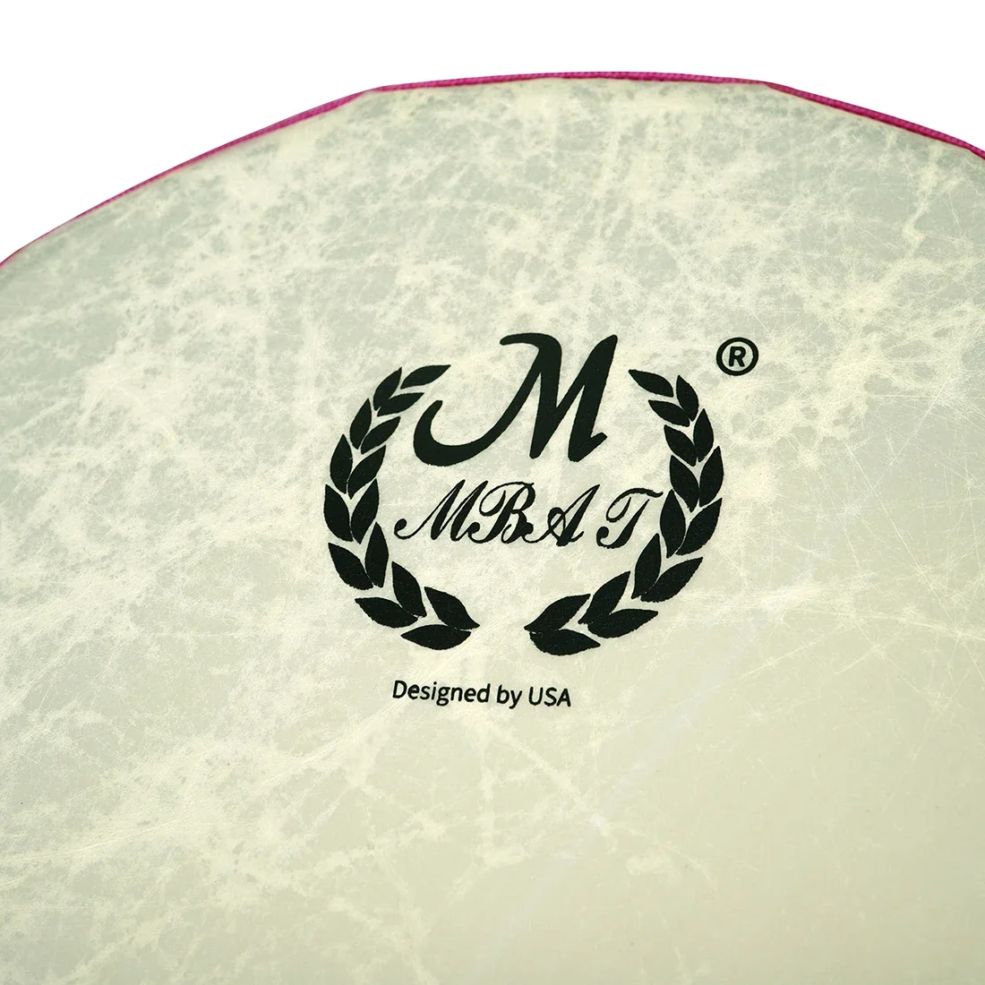Professional Wood Sheepskin Drum Surface Drum with Drumsticks Musical Instrument 10 Inch for Children's Music Gifts
