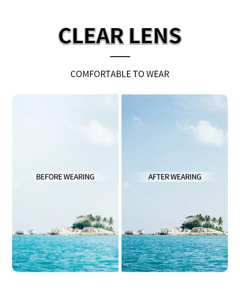 Neue rahmenlose, randgeschnittene High-End- und personalisierte Sonnenbrille mit modischem Farbverlaufsdesign 1211 – Detail 6