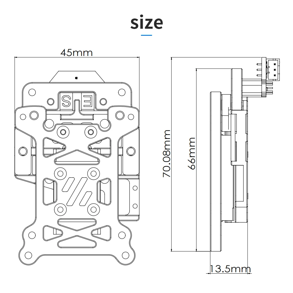 FYSETC CNC Aluminum Alloy and Carbon Fiber TAP kits High temperature resistance and Light Weight TAP Support 5V/24V for Voron
