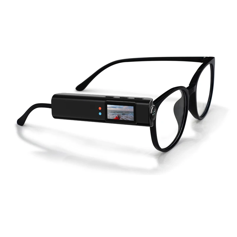 thumbnail image 1 of Pequeñas Mini gafas digitales con cámara Wifi Video 1080p acción bodycam cuerpo Cam Sport en Glass Go Pro cámara para grabación de vídeo, 1 of 4