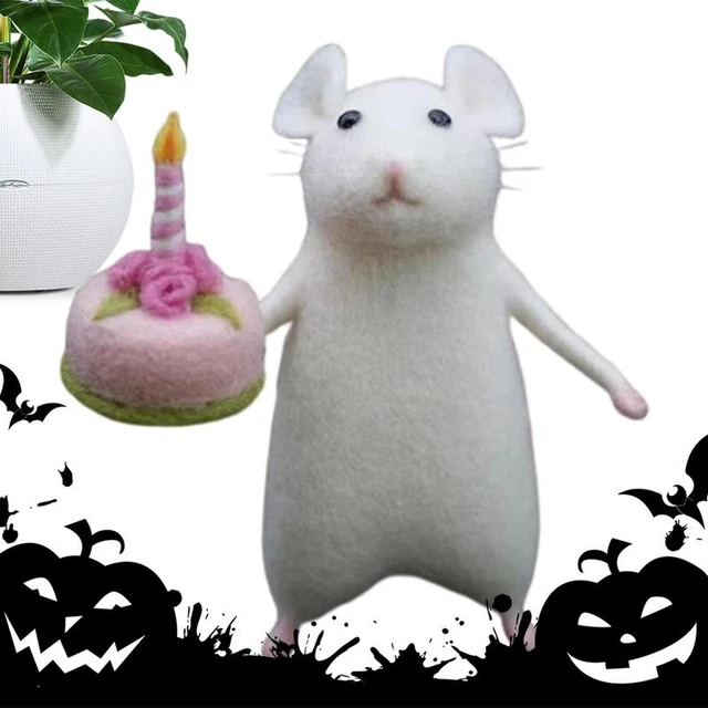 Halloween Hallowmas Christmals, Wool Felt Diy Kit Mouse