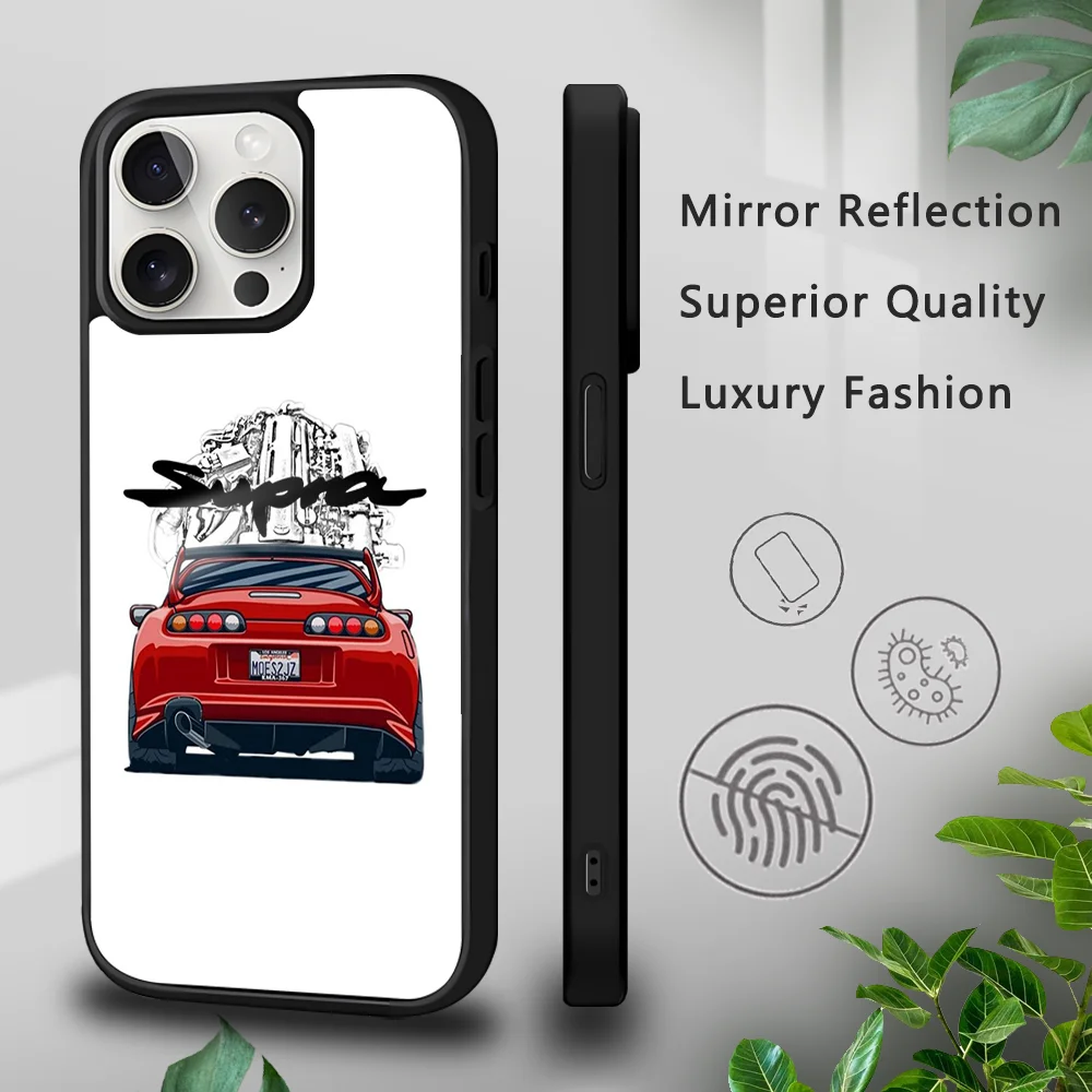 Japanese s-Supra Inspired Car Phone Case - Stylish Hard Cover