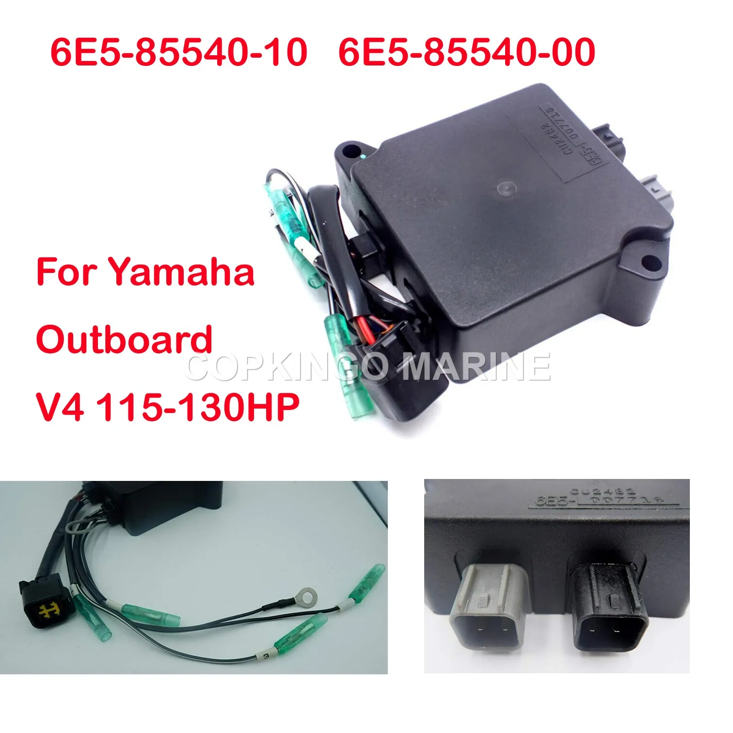 

Boat Ignition Coil Assy for YAMAHA Outboard Engine Motor V4 115HP 130HP 6E5-85540-00