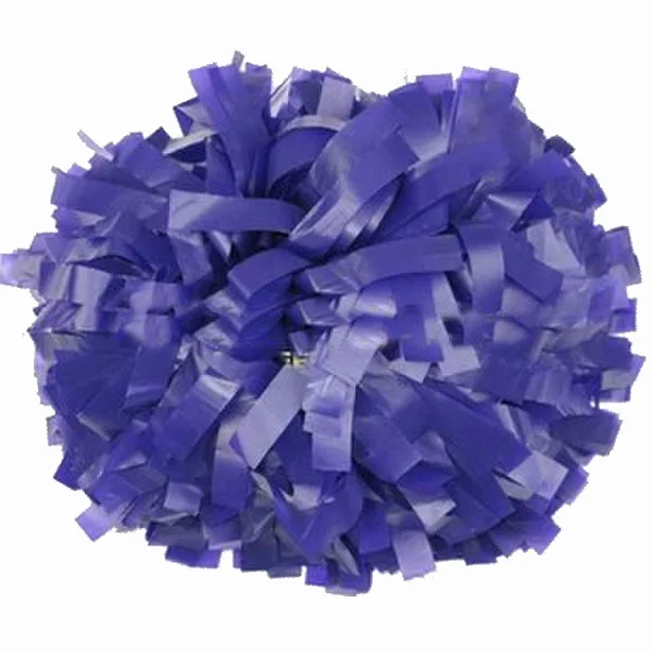 Cheerleader Pom Poms, PE Cheerleading Pompons, Sports Supplies Factory, High Quality, Color Can Free Combination, 6 ", 10Pcs