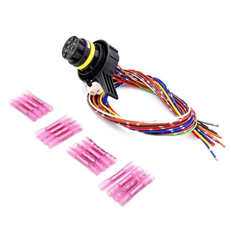 

External Harness Repair Kit Pigtail Wiring Plug In Connector For Ford 6R80 GM 6L80 6L90 350-0168 Accessories Component