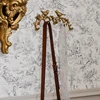 Exquisite classical tree metal branch bird hook behind the door single row hook punch wall bedroom towel clothes hook 2