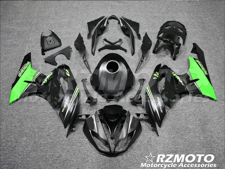 

Новый обтекатель для мотоцикла из АБС-пластика для Kawasaki Ninja ZX6R 636 2009 2010 2011 инъекционный обтекатель всех видов цветов № A73