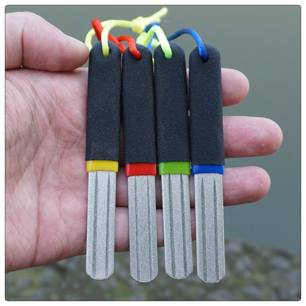 Hirisi Angelhaken Spitzer Tragbare Stein Fisch Haken Schärfen Werkzeuge Für Outdoor Angeln Zubehör HS02 – Detail 2