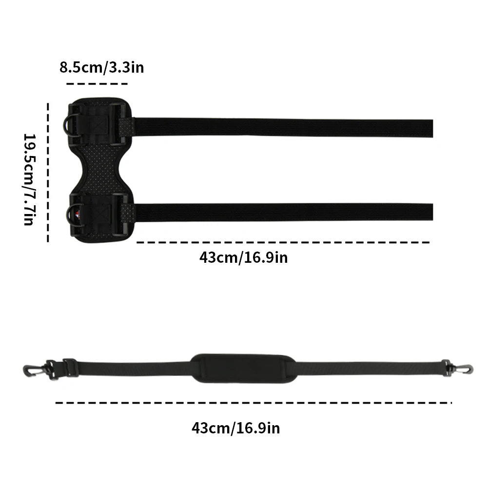 Travel Carrying Shoulder Strap Adjustable Strap for Walking Hiking Camping Protective Cover for JBL Charge 3/4/5 for UE Boom 2/3