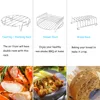 7 Inch / 8 Inch Air Fryer Accessories for Gowise Phillips Cozyna and Secura Fit all Airfryer 3.73.7 4.2 5.3 5.8QT baking pan 2