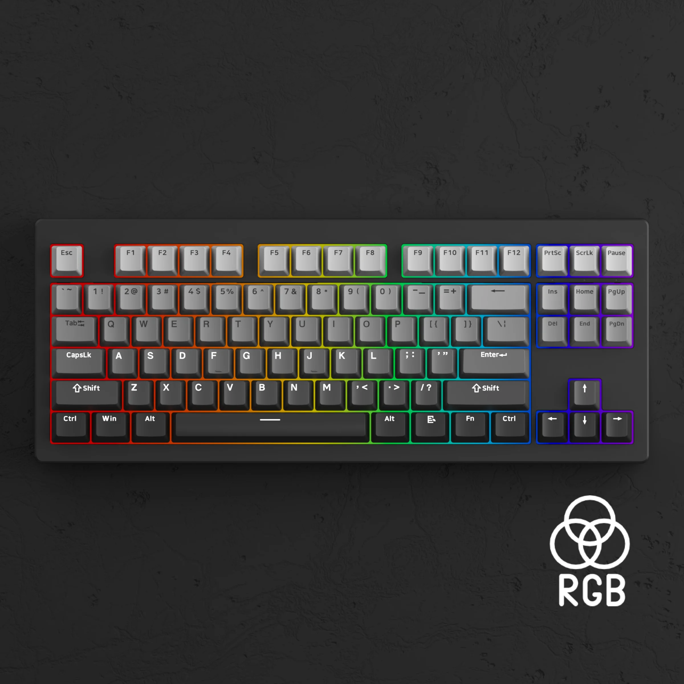 Akko-monsgeek m3w v3メカニカルキーボード、ワイヤレスゲーミング