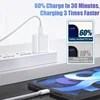 30W For APPLE USB Cable 2M Fast Charging For iPhone 14 12 11 13 Pro Max 8 Plus XS XR Data Line Type C Cables Charger Accessories 2