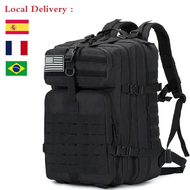 SFXEQR 밀리터리 백팩은 방수 기능을 갖춘 효율적인 배낭입니다.