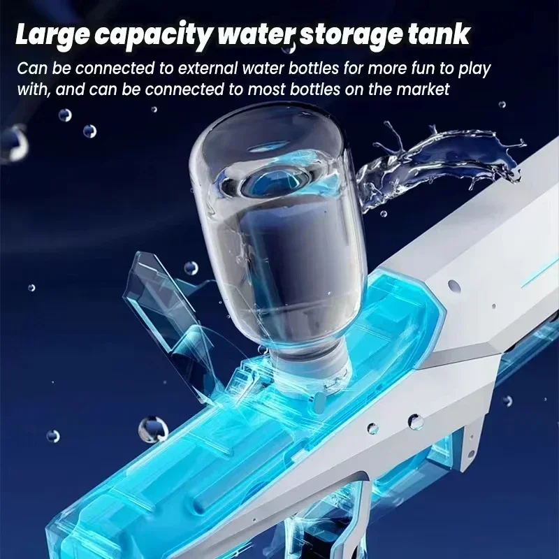 Electric Burst Water Gun Toy Automatically Absorbs Water Adults/children Summer Outdoor Parent-child Water Game Water Gun Toy 4