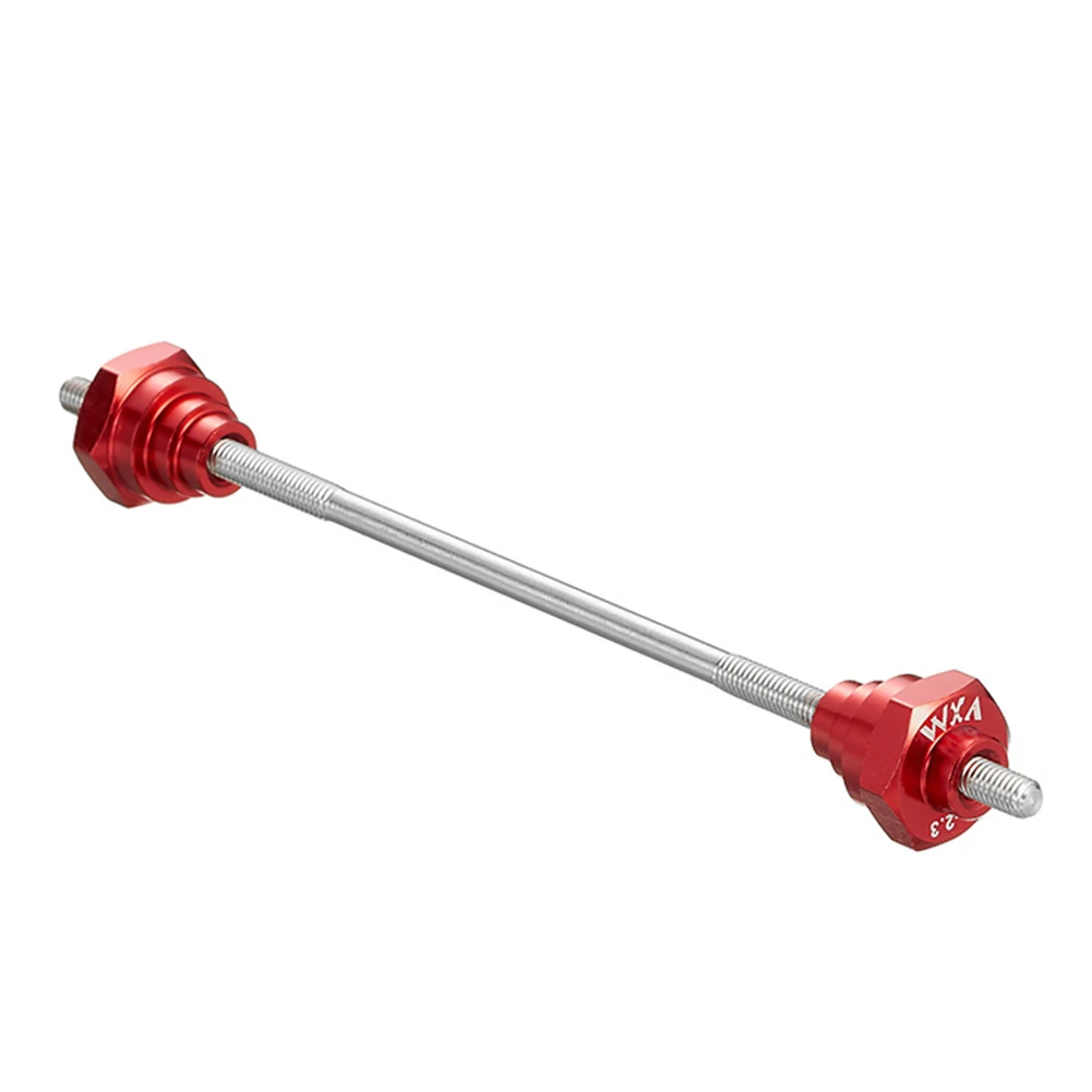 Bike thru axles adapter 12/15/20mm Bicycle Truing Stand Thru Axle-Adapter Stainless Steel Rod MTB Bike Thru Axle Hub Adapter for Wheel Truing Stands