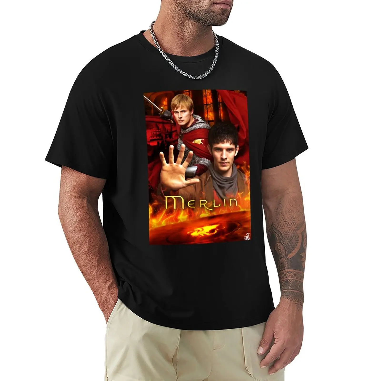 

My Favorite People Bbc Merlin Gifts For Birthday T-Shirt anime clothes cute clothes Short sleeve tee men