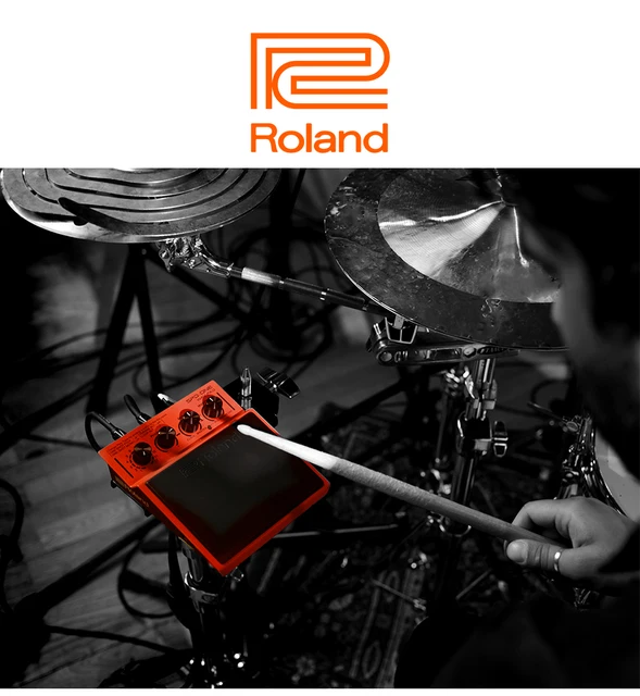 Roland SPD-1Wパーセンタイル電子ドラムパッド、avライト、コンパクト