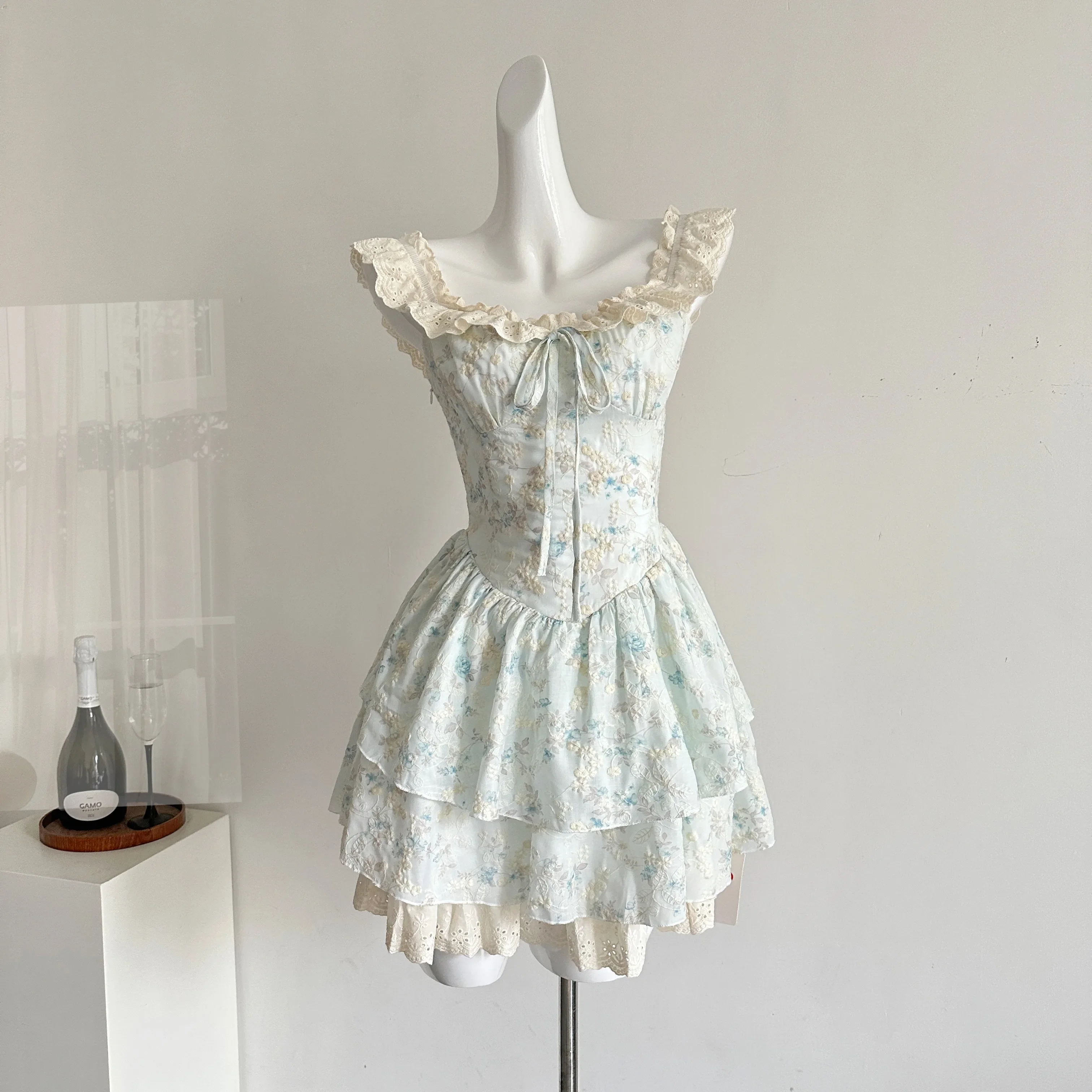   Į ߷ ھ 巹 ̴   Ƽ ǽ Shoujo Evening Mori Girl Aesthetic Coquette Gyaru Cute