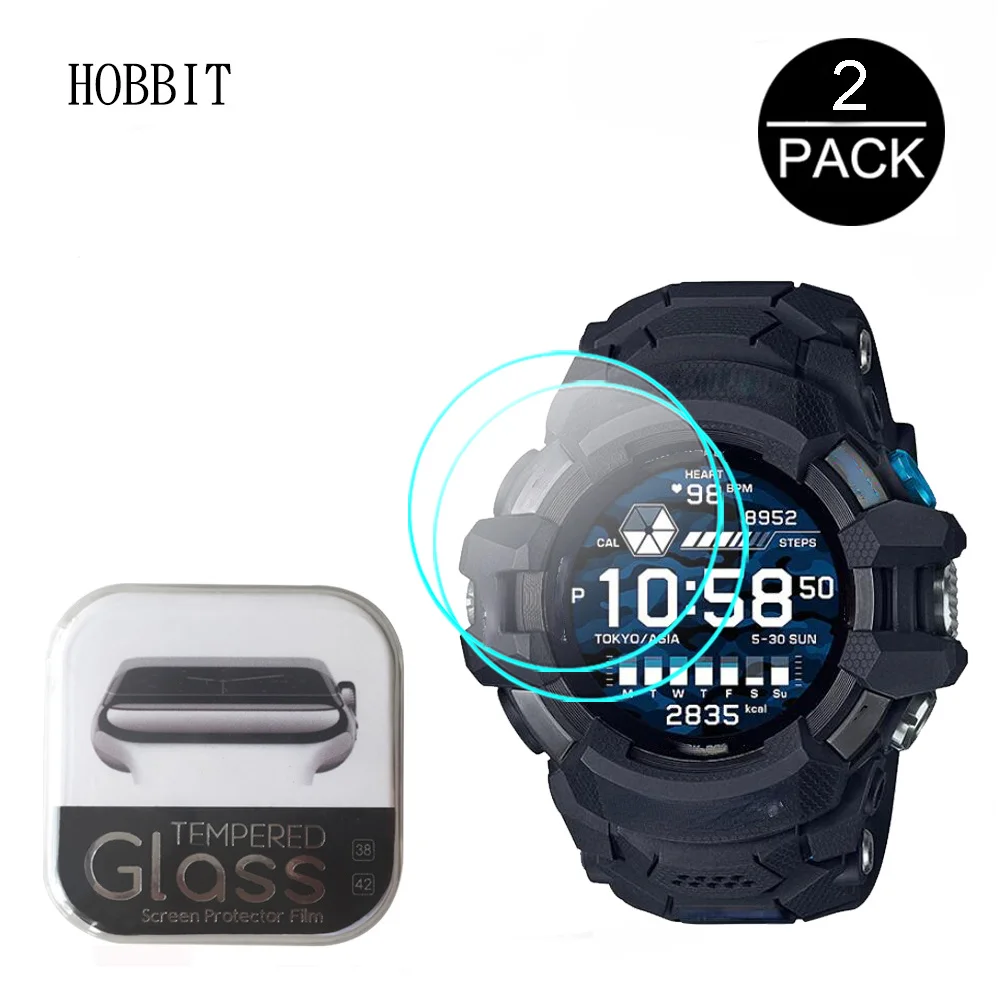 2Pcs Tempered Glass For Casio G SHOCK GSW H GBD H MRG