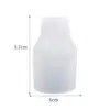 Flower Pot Handmade Silicone 4 Shapes Easy Release DIY Vase Epoxy Resin Mold Non-stick Vase Cement Gypsum Mould Home Supplies 6