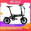 14 inch Mini Folding Portable Electric Bicycle Smlro 36V 250W 8Ah Lithium Battery City Road Ebike Square Tube Urban E Bike 14EF 1