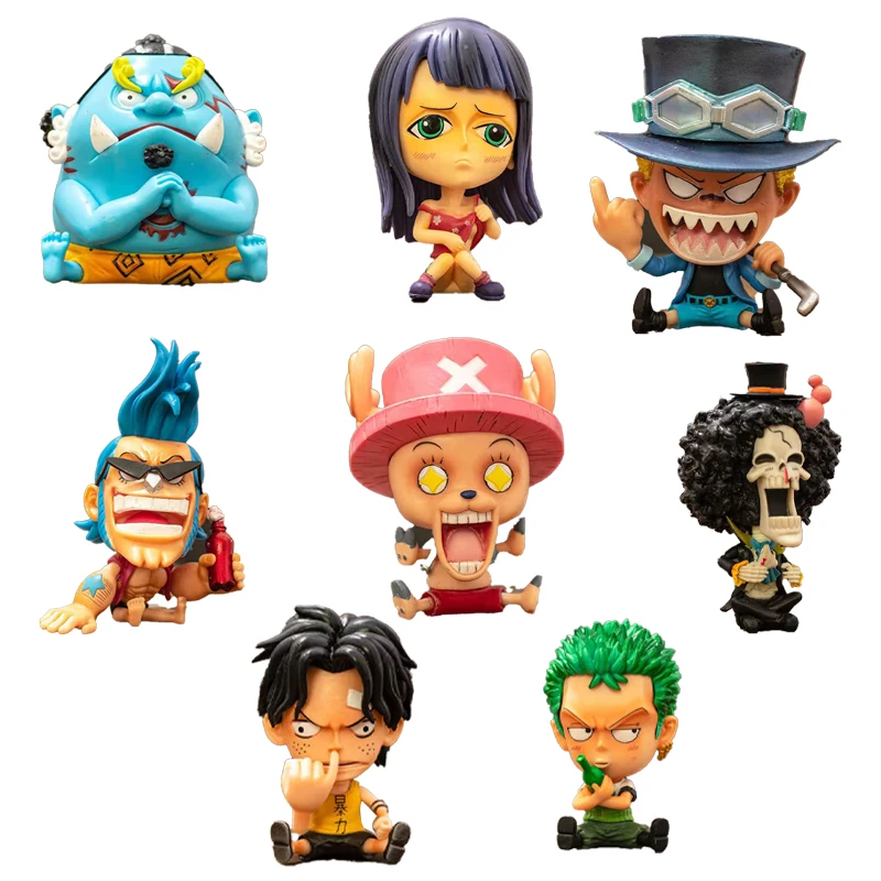 15 видов стилей One Piece Зоро Луффи Sanji аниме-фигурка Ver. Нами и Робин Brook измельчитель