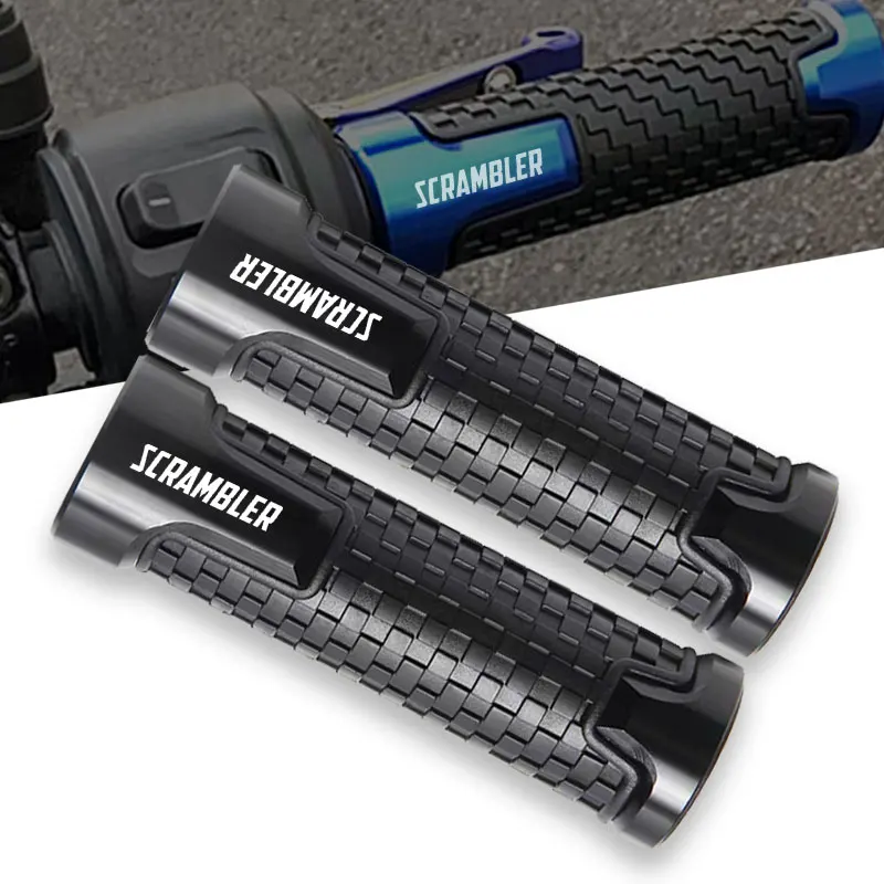Per Ducati Scrambler 800 1100 Icon 800 Desert Sled 2017-2022 2021 Accessori Moto Manubrio Grip Manopole Cnc