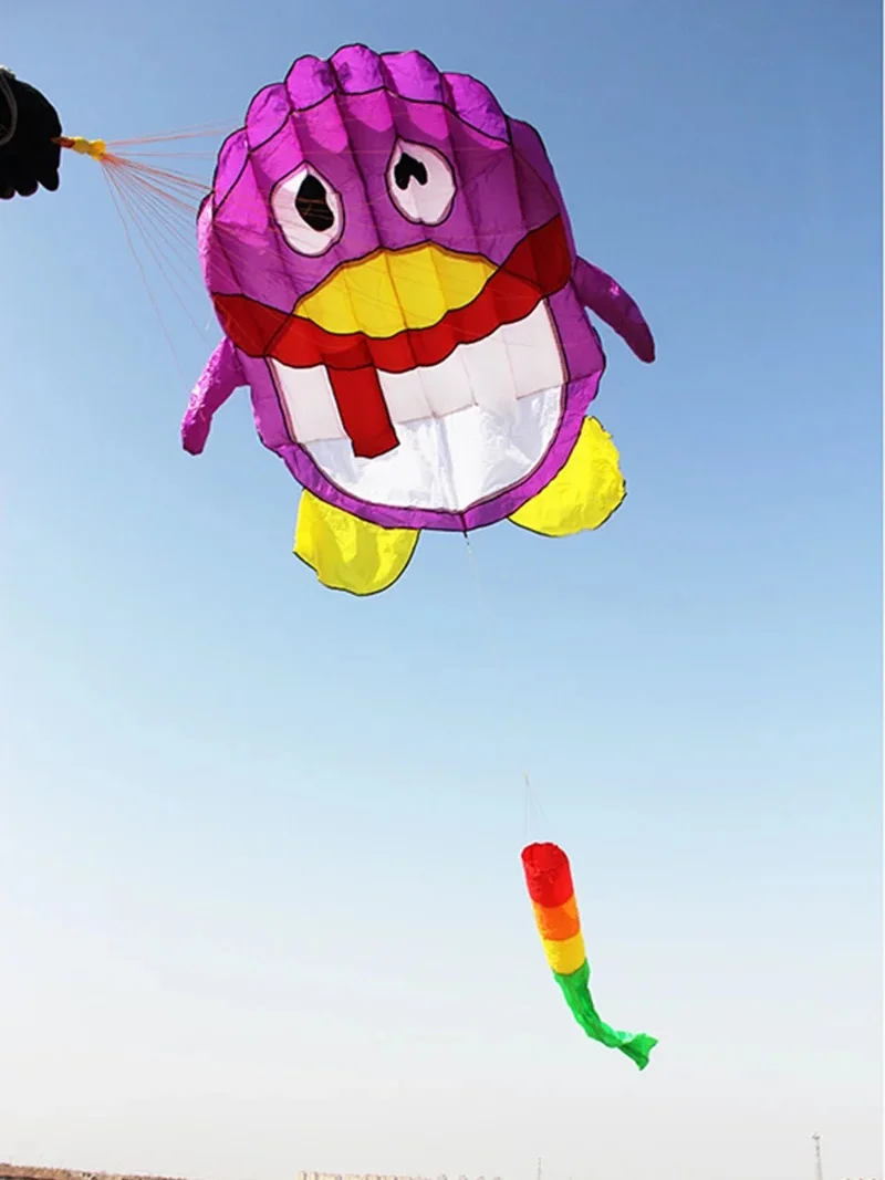 

free shipping penguin kites flying toys for children kite nylon ripstop giant ultra large kite professional kite wind kites for