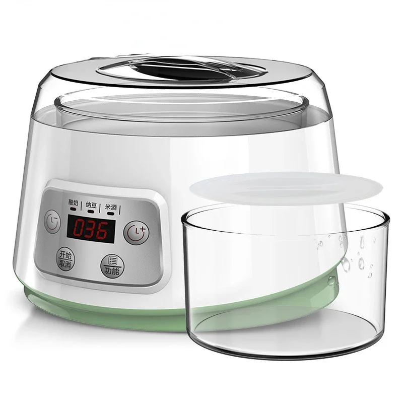 Mini Electric Yogurt Maker Automatic Leben Enzyme Fermenter Yoghurt Ceramic Container Cups Natto Rice Wine Ferment Machine yogurt maker
