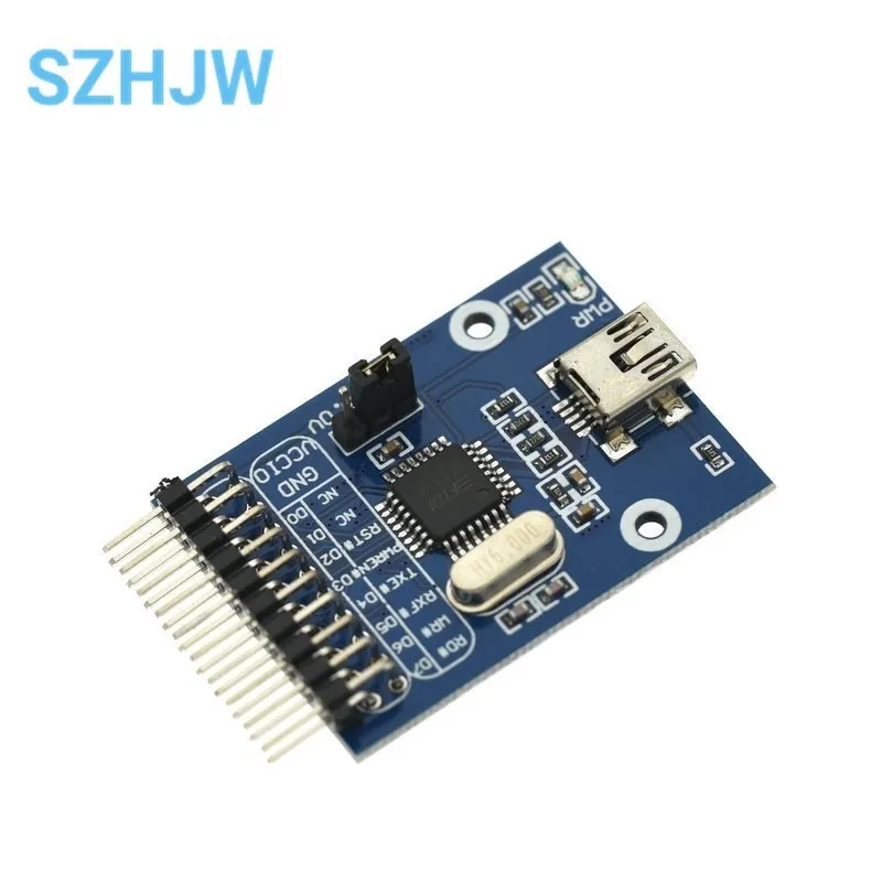 USB Comunicação Development Board Kit, FT245 Módulo USB FT245R.