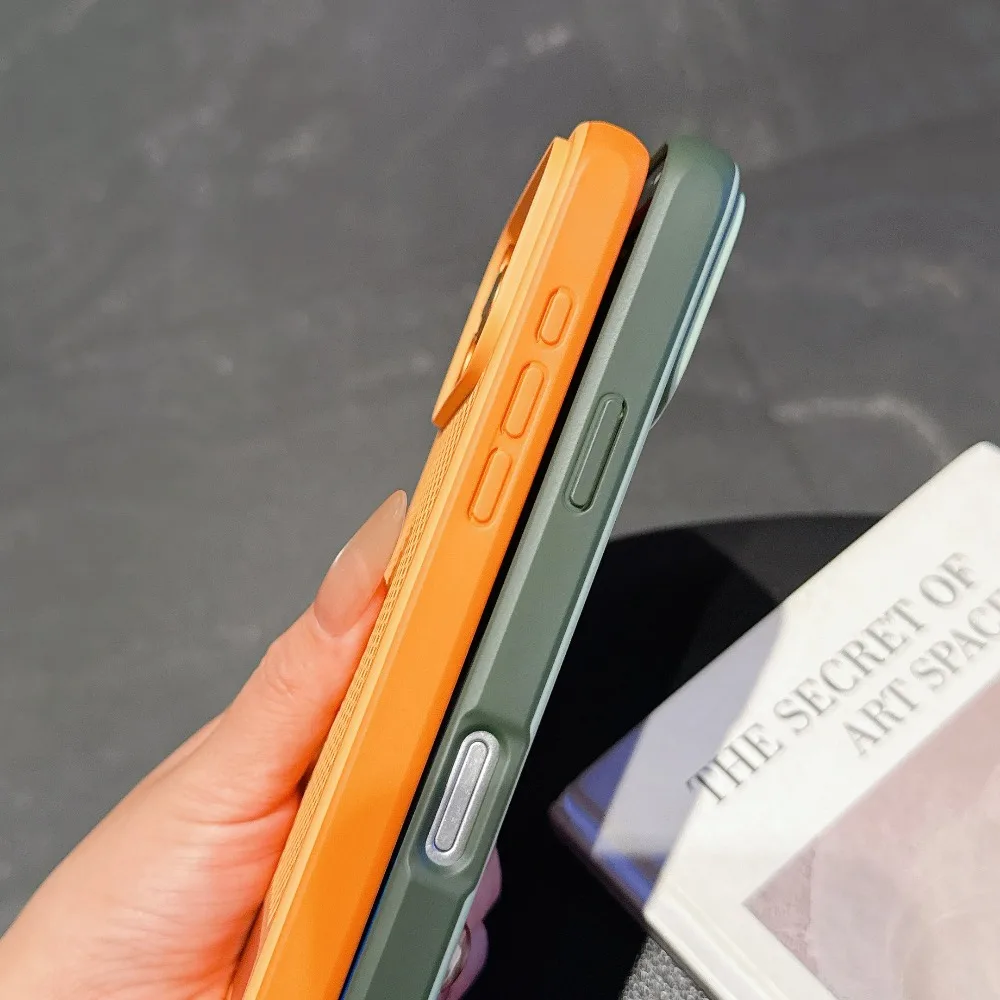 Honeycomb Cooling Magnetic Phone Case with Foldable Stand and Shockproof Protective Shell